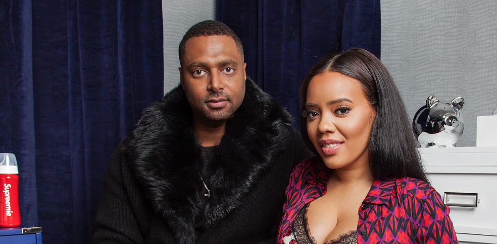Sutton Tennyson with his ex-fiancee Angela Simmons